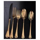 Vintage Imperial 24K Gold Electroplated Flatware