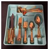Vintage Imperial 24K Gold Electroplated Flatware