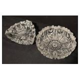 Crystal and Glass Platter, Bowls, and Ashtrays Collection