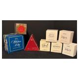 Collection of 8 Vintage Avon Scented Candles