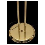 Vintage Brass Art Deco Floor Lamp