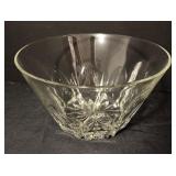 Set of 3 Vintage Crystal and Clear Glass Bowls