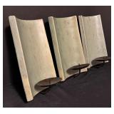 Set of 3 Global Views Wall Mount Candle Holders