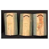Set of 3 Global Views Wall Mount Candle Holders