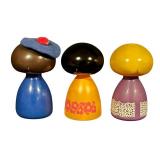 Set of 3 Vintage Avon Small World Bottles