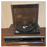 Vintage Montgomery Ward Airline AM/FM Stereo, Turntable and 8 Track Player