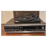 Vintage Montgomery Ward Airline AM/FM Stereo, Turntable and 8 Track Player