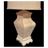 Vintage Embossed Ceramic Table Lamp