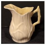 Belleek Creamer Pitcher and Sugar Dish Set