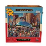 Collection of 5 Assorted 400 and 500 Piece Jigsaw Puzzles by Buffalo, Dowdle, Springbok and More