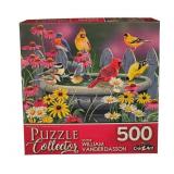 Collection of 5 Assorted 400 and 500 Piece Jigsaw Puzzles by Buffalo, Dowdle, Springbok and More