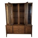 DR - Vintage Mid Century Modern Broyhill Premier China Cabinet Hutch