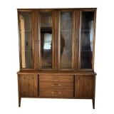 DR - Vintage Mid Century Modern Broyhill Premier China Cabinet Hutch
