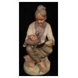 Set of 3 Napco Porcelain Figurines