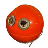 Vintage Panasonic Panapet R-70 Red Ball Transistor Radio