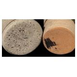 Pair of Handcrafted Pottery Vases with Artistic Designs