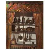 Vintage Copper General Store Decorative Wall Hanging