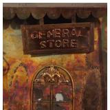 Vintage Copper General Store Decorative Wall Hanging