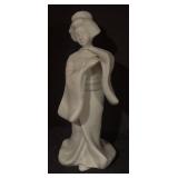 Set of 4 Asian Style Porcelain Figurines by Homco and More