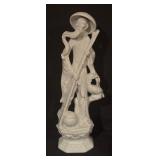 Set of 4 Asian Style Porcelain Figurines by Homco and More