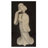 Set of 4 Asian Style Porcelain Figurines by Homco and More