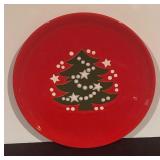 Wachtersbach Germany Christmas Tree Plates and Bowl Set