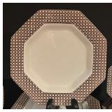 Vintage Independence Ironstone by Interpace Octagonal Dinnerware