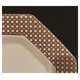 Vintage Independence Ironstone by Interpace Octagonal Dinnerware