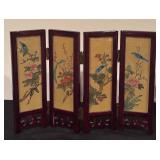 Asian Style Decorative Collection: Screen, Figurines, Bonsai, Cork Art, Vase and More!