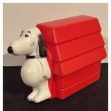 Vintage Avon Peanuts Collectibles - Charlie Brown Comb & Brush, Snoopy Bubble Tub Bubble Bath and Doghouse Shampoo