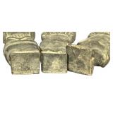 Set of 3 Vintage Terra-Cotta Warrior Figurines