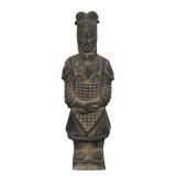 Set of 3 Vintage Terra-Cotta Warrior Figurines