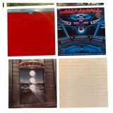 Collection of 12 Classic Rock and Pop Vinyl Record Albums including Pink Floyd,Knight Ranger, Meatloaf, Mr. Mister, Deep Purple and More!