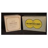 Vintage Avon Brocade Bath Oil, Colognes, Soaps, Beauty Dust and More