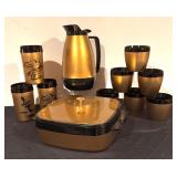 Vintage Thermo-Serv Pot, Cups and Casserole Dish