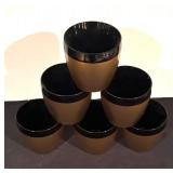 Vintage Thermo-Serv Pot, Cups and Casserole Dish