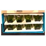 Set of 8 Vintage Vanity Juice Glasses