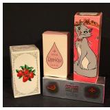 Vintage Avon Bath and Body Collection with Aristocat Non Tear Shampoo, Cupcake Soap, Strawberries & Cream Bath Foam and More