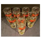 Set of Vintage Pheasant Highball Glasses