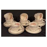 Vintage Nautilus Vintage China Dinnerware with Floral Design