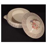 Vintage Nautilus China Serving Set with Platters, Casserole Dish, Creamer Pitcher and Sugar Dish