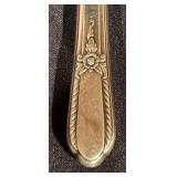 Oneida Vintage Silver Plate Flatware in Wooden Case