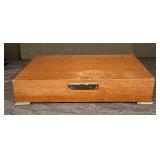 Oneida Vintage Silver Plate Flatware in Wooden Case