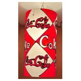 Vintage Coca-Cola Hanging Chain Lamp, 15 Inch Fixture