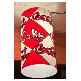 Vintage Coca-Cola Hanging Chain Lamp, 15 Inch Fixture