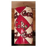 Vintage Coca-Cola Hanging Chain Lamp, 15 Inch Fixture