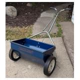 Red Devil Push Broadcast Spreader