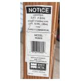 5 Foot Wooden Type II Commercial Ladder by White Metal