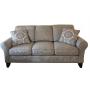 LR - Craftmaster Furniture 3-Cushion Sofa with Accent Pillows