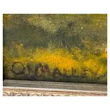 Framed Original Landscape Painting by O